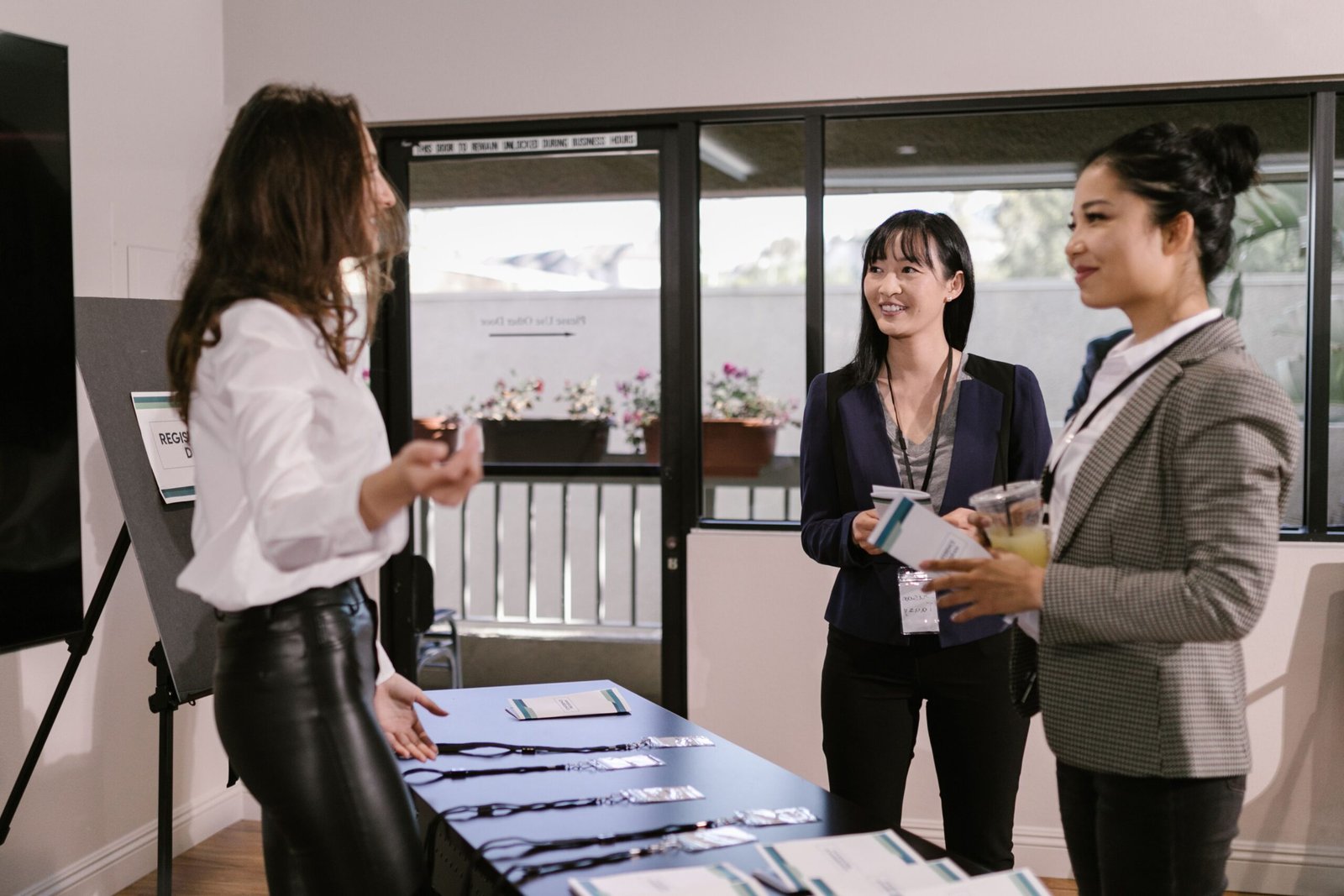 Conference registration and participation — illustrative photograph