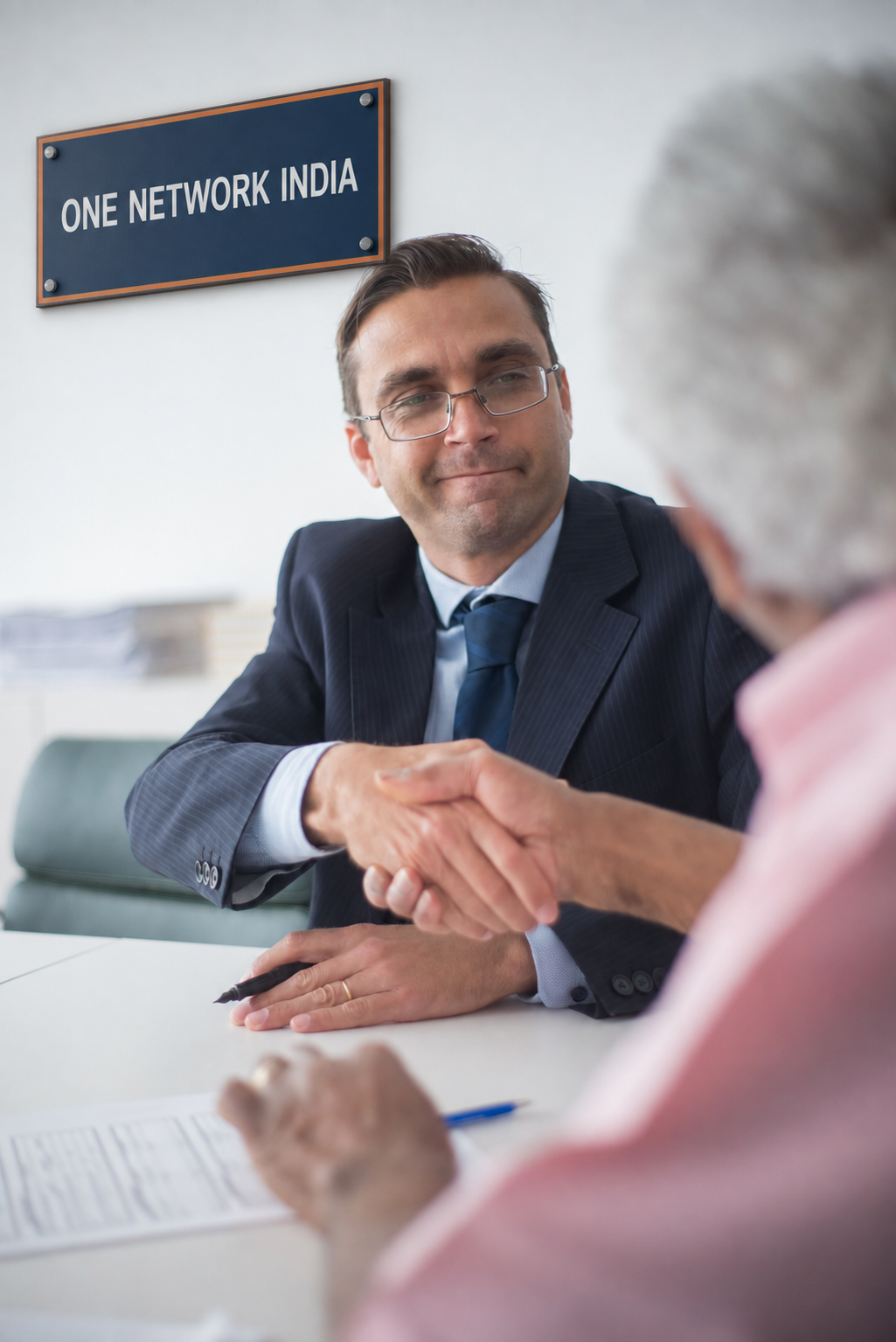 A professional business connection