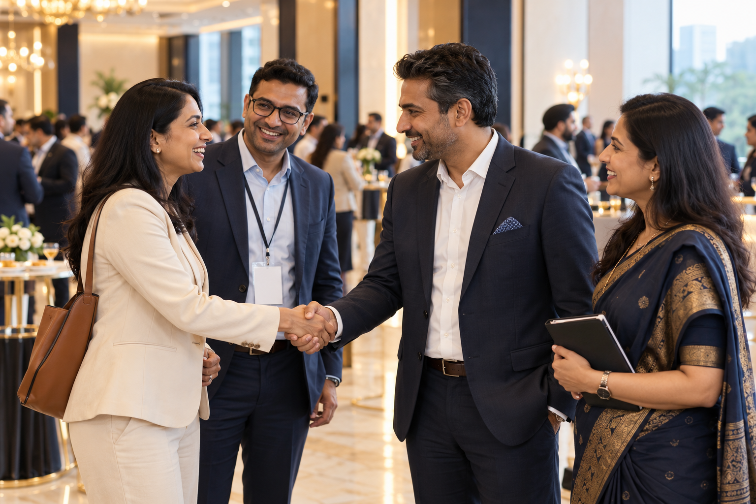 Business collaboration — illustrative photograph